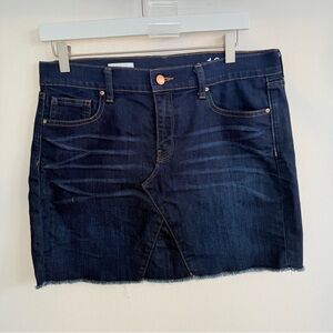 Gap Denim 5 Pocket A Line Mini Skirt size 27